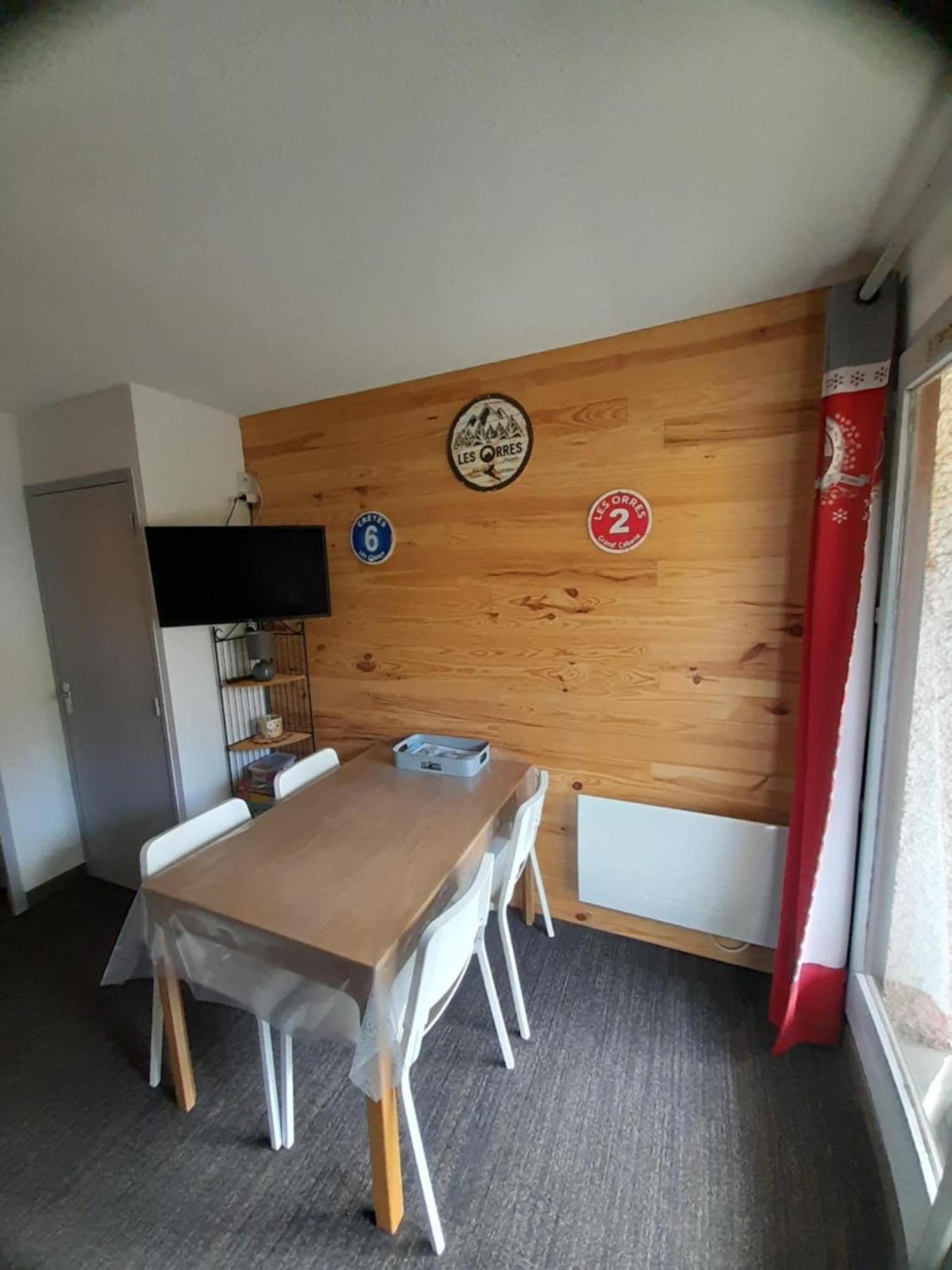 Ferienwohnung Au Petit Conf'Orres Les Orres Exterior foto